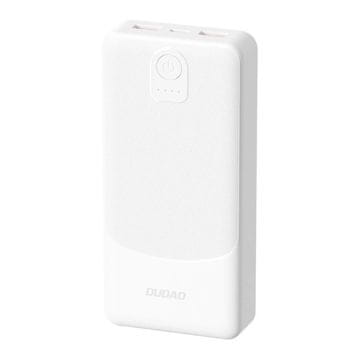 DUDAO K10Pro Power Bank 20000mAh 2x USB 2.4A, bijela