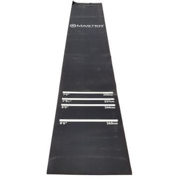 Master Podloga - podloga za pikado s daljinama - crno-bijela