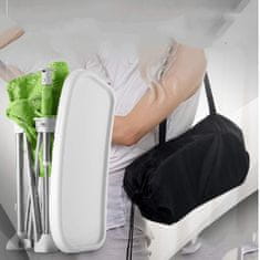 JOJOY® Sklopiva dječja stolica za hranjenje s pladnjem i pojasevima, prijenosna i kompaktna | BIBISEAT, zelena