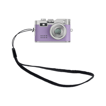 Rollei Mini Digitalni fotoaparat - vijolična + Lexar 32GB spominska kartica - ROLLEI12068