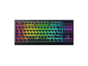 Razer BlackWidow V4 Tenkeyless HyperSpeed tipkovnica, žuti prekidači, lokalizirano graviranje (RZ03-05480100-R3M1)