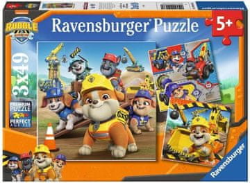 Ravensburger Slagalica Robbie i prijatelji, 3x49 dijelova