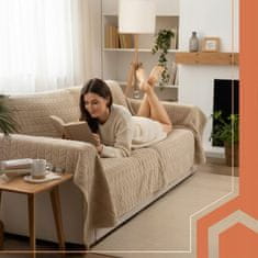Ruhhy Električna periva grijaća deka od 85 W, 180 x 130 cm, bež boje