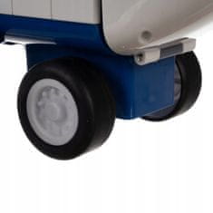 Kruzzel LED interaktivni sklopivi policijski avion zvuk 63cm