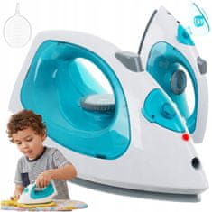 Kruzzel Interaktivna LED dječja pegla na baterije 23 cm + zvučni efekti