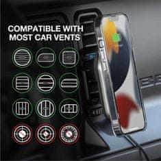 Scosche MagicMount Pro Charge5, nosač za bežično punjenje, ploča/ventilacija