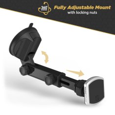 Scosche MagicMount Pro Extendo Teleskopski magnetski nosač, staklo/ploča