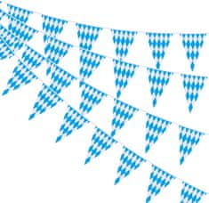 Oktoberfest plastične zastavice – 10 m