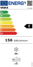 Vivax TTF-60E ormar za zamrzavanje
