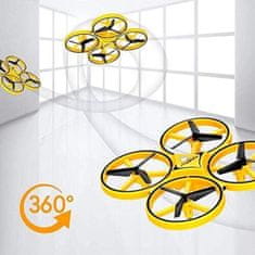 JOJOY® Mini dron s kontrolom pokretom ruke i pametnom narukvicom, dječji dron s LED svjetlima | FLASH