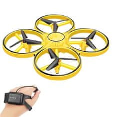 JOJOY® Mini dron s kontrolom pokretom ruke i pametnom narukvicom, dječji dron s LED svjetlima | FLASH
