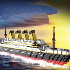 JOJOY® 3D puzzle Titanic slagalica 1860 dijelova, maketa broda od kockica za djecu i odrasle | TITANICBLOCKS