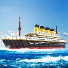 JOJOY® 3D puzzle Titanic slagalica 1860 dijelova, maketa broda od kockica za djecu i odrasle | TITANICBLOCKS