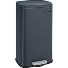 Songmics LTB03GS kuhinjski koš za smeti, 30L, siv