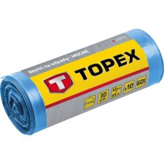 Vreće za otpad 240 L, plave, 45 mikrona