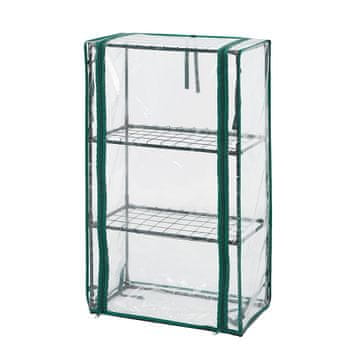 Topex Staklenik 46 x 24 x 80 cm, PVC folija, metalna konstrukcija