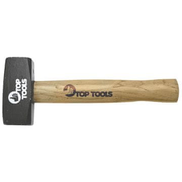 slomart Top Tools Dvostrano sjekirasto čekić, 1250 g, drvena drška