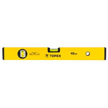 Topex Aluminijska libela tip 500, 40 cm, 2 libele