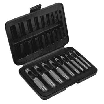 Rezači rupa, raspon 3-12 mm, 9 kom.