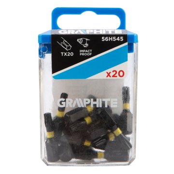 Topex Udarni bitovi TX20 x 25 mm, 20 kom.