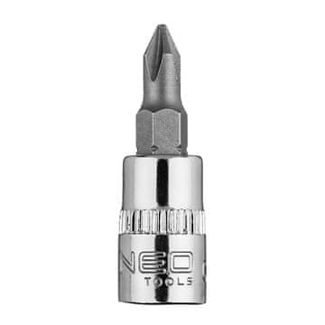 PH1 odvijač na nasadnom ključu 1/4", kratki, 37 mm
