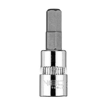 Topex Šesterokutni bit H6 na nasadnom ključu 1/4", kratki, 37 mm