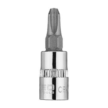 Bit odvijača PH3 na nasadnom ključu 1/4", kratki, 37 mm