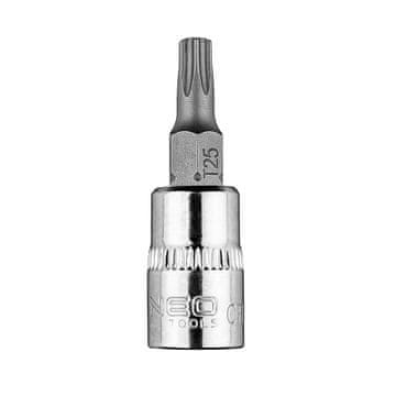 TORX TX25 bit na 1/4" nasadnom ključu, kratki, 37 mm