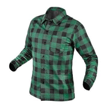 slomart Košulja od flanela NEO TOOLS, zelena, vel. XXL