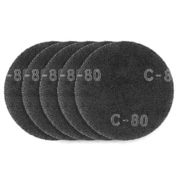 Čičak abrazivna mrežica za žbuku 180 mm, K80, 5 kom za brusilicu 59G263