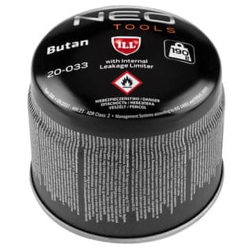 Topex Plinska kartuša s butanom 190 g, punjiva