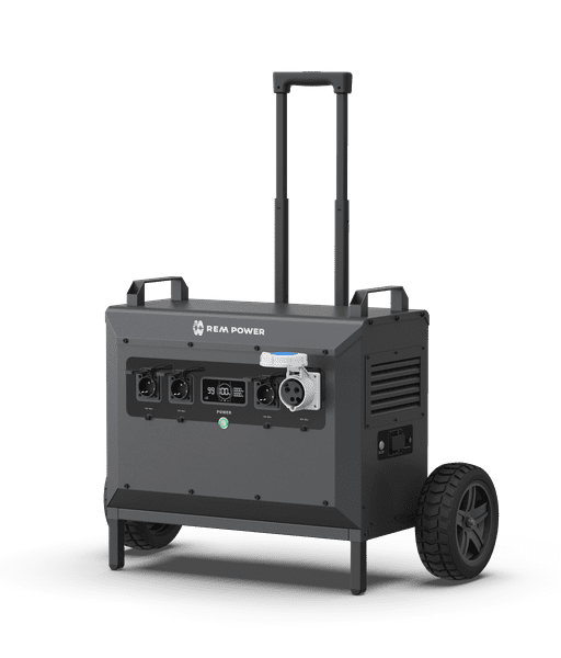 Vodoodporna napajalna postaja za delo na terenu