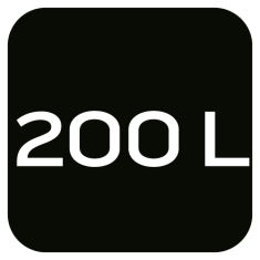 Vreće za otpad 200 L, smeđe, 40 mikrona, 10 kom.