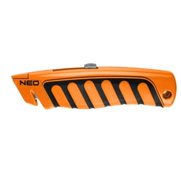 Nož s trapezoidnom oštricom, metalno tijelo, čelik