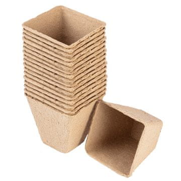 Tresetne gredice: 8 x 8 x 7,8 cm, 18 komada