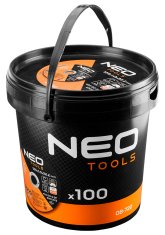 Metalne/INOX rezne ploče 125 x 1,0 x 22,2 mm, 41 A60-S-BF, kanta od 100 komada. Proizvedeno u Poljskoj