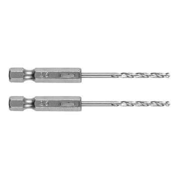 Šesterokutna svrdla za metal 2,5 mm, 2 kom.