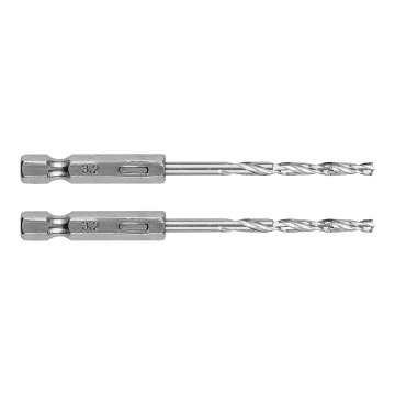 Šesterokutno svrdlo za metal 3,2 mm, 2 kom.