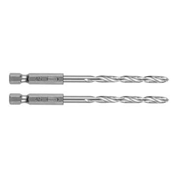 Šesterokutna svrdla za metal 4,5 mm, 2 kom.