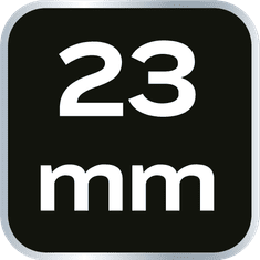 Nasadni ključ s utorom 1/2", 23 mm