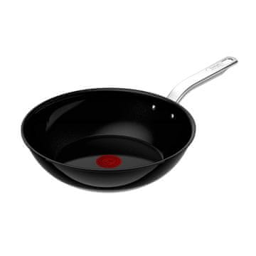 Tefal Renew+ Crni wok, 28 cm (C4361953)