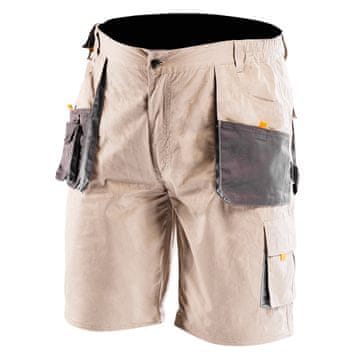 slomart NEO TOOLS kratke radne hlače COTTON, veličina S/48