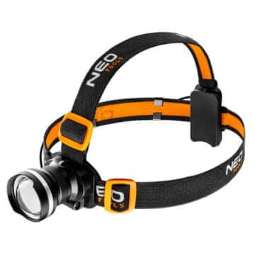slomart NEO TOOLS Naglavna svjetiljka 400 lm, zoom, CREE R5