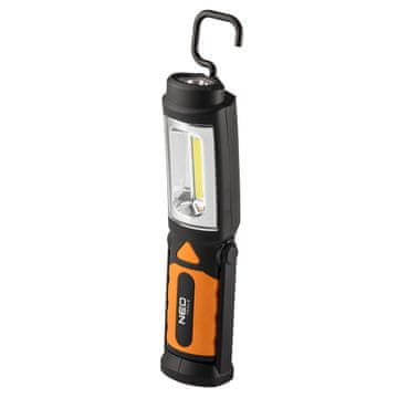 LAMPA NEO TOOLS Baterijska radna lampa, 300 lm COB LED, 2u1