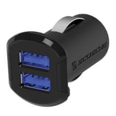Scosche ReVolt Dual, auto punjač 2xUSB 12W, malih dimenzija