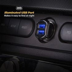 Scosche ReVolt Dual, auto punjač 2xUSB 12W, malih dimenzija
