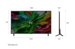 LG 55QNED85A3C Pametni TV, 139 cm, 4K UHD, QNED, MiniLED (55QNED85A3C.AEU)