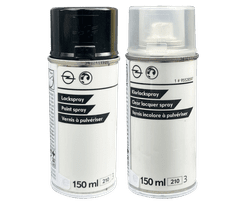 Originalna boja za Opel Z22C Set 2x150ml sprej Graphitschwarz Met.
