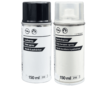 Originalna boja za Opel G70 set 2x150ml sprej Diamant Schwarz Met.