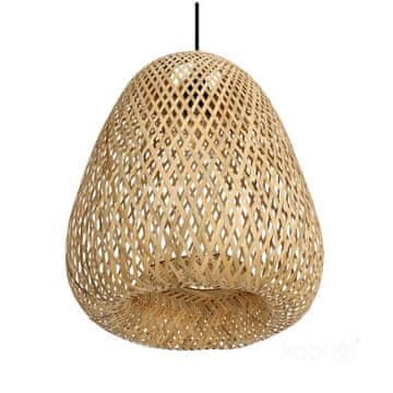 Boho viseća lampa od bambusa 30cm 1xE27
